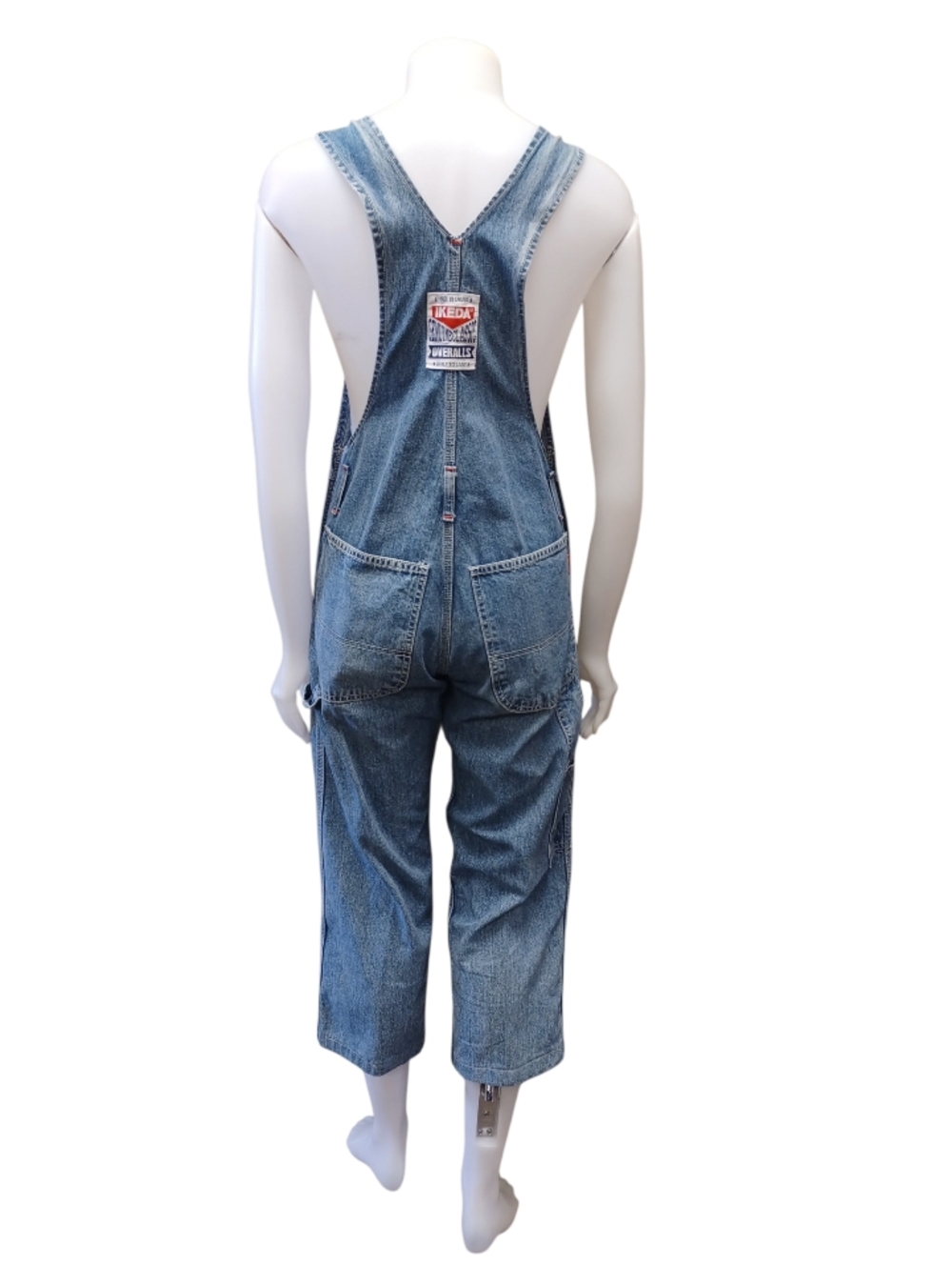 Ikeda EUC Denim Cargo Style Overalls Size Extra Small Canadian Made. - Picture 4 of 8